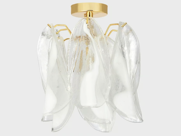 RONDINI - Murano glass ceiling lamp by Sogni Di Cristallo - view 2